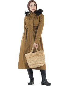 Resim İçi Peluş Mont-taba-2454-taba Taba 