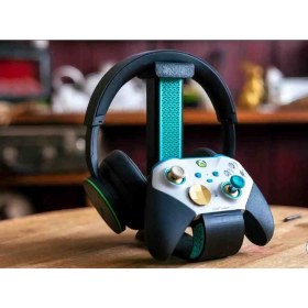 Resim DenizCanlilari Xbox Kol ve Kulaklık Standı – Masaüstü Düzenleyici Gamer Tutucu 