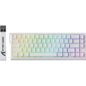 Resim Silabor Attack Shark X68HE Esports Manyetik Switch Klavye - 0.125MS Ultra Düşük Gecikme, Rgb Aydınlatma 