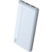 Resim Bix BXPB108 10000mAh Çift USB Çıkışlı ve LED Bildirimli Portatif Powerbank Beyaz 