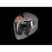 Resim Kask Mt Cosmo Sv A12 Parlak Nardo Gri Gözlüklü Nardo Gri 