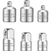 Resim Forge Jungle Soket Adaptörü, 6 Parçalı Adaptör Seti, Soket Adaptör Seti, Cırcır Anahtarları, Somun Cırcır Anahtarları Için Adaptör Seti (Yurt Dışından) 