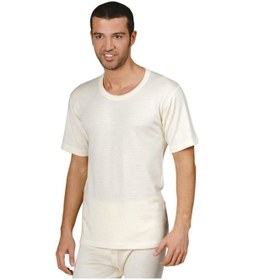 Resim Momslab Unisex Bej Kısa Kol Içlik Siyah 