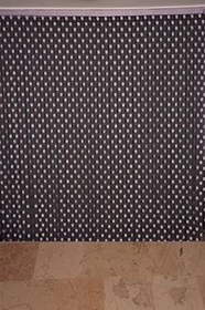 Resim PUANLI ÇİFT RENK LİLA İP PERDE HAZIR DÜĞMELERİ DİKİLMİŞ İP PERDE 300 * 270 cm 