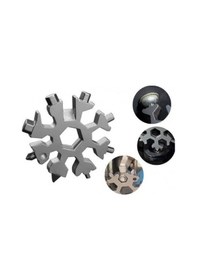 Resim Büro Ev Atölye Takım Çantası İçin Kar Tanesi Açıcı Tornavida Anahtarlık Alyan 