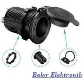 Resim Be-246B-5 Çakmaklık Dişi Pano Tip (Kulaksız) Süper (Aaa) Kalite 