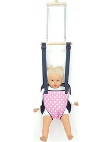 Resim Kız - Erkek Bebek Hoppala (Zıp Zıp) Pembe Yürüteç 