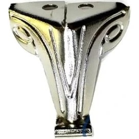 Resim Moda Sac Sandık Ayağı, Kutu Ayak 2,5 cm - Nikel, 100 Adet 