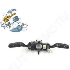 Resim Audi A1 Sinyal Silecek Kolu 8x0953502b 2011-2018 