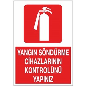Resim Yangın Söndürme Cihaz Kontrolü 