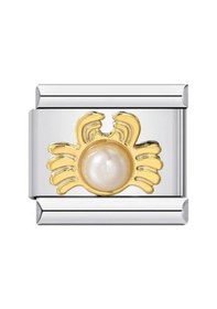 Resim Gemosa Altın Desenli 9mm Paslanmaz Çelik Bilezik - Dıy Takı Yapımı İçin Kadın Erkek Green 