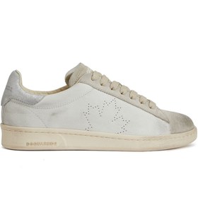 Resim DSquared2 Boxer Low Vizon Kadın Deri Sneaker 