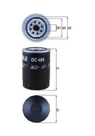 Resim Esse Oto - Ducato/boxer/jumper Yağ Filtresi 02- Mhl Oc486 71740064 
