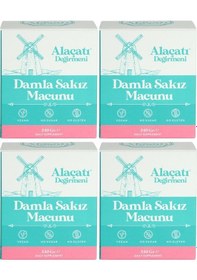 Resim Alaçatı Değirmeni Damla Sakız Macunu 4 X 240 G 4'lü Set 