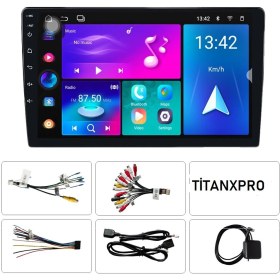 Resim titanxpro 10" UNİVERSAL ANDROİD CAR-PLAY GERÇEK 2/32 TABLET MULTİMEDYA Uyumlu 