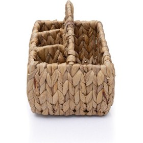 Resim Koza Home Meander El Yapımı Su Sümbülü Kaşıklık 8953 24x17x16 Cm Naturel 