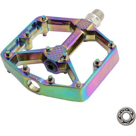 Resim heugers O-SLICK Pedal – Alüminyum, Kompozit Rulmanlı, Rainbow Renk 