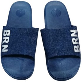 Resim Byron Brn B050-10 Erkek Lacivert Kaymaz Taban Deniz Plaj Havuz Günlük Yürüyüş Terlik 