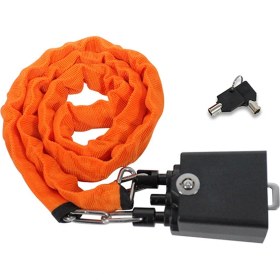 Resim Quartz Realm Emniyet Kemeri Tokaları ile Araba Direksiyon Kilidi Sağlam Kilit Hırsızlığı Önleme, Kamyon ve Araba Turuncu Için Hırsızlık Önleme Kilidi (Yurt Dışından) 