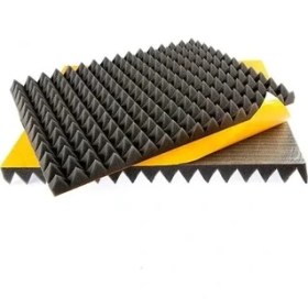 Resim Türkeli Ses Yalıtım Akustik Piramit Süngeri 40 mm Kendinden Yapışkanlı 