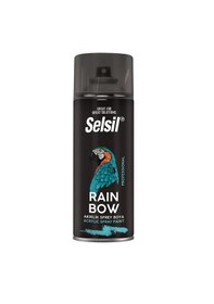 Resim Selsil Rainbow Akrilik Sprey Boya - Yaldız Gri 400 Ml 