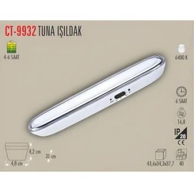 Resim Cata Aybekon Ct 9932 3W 30 Ledli Işıldak 6400K Beyaz Işık 