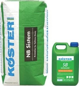 Resim Köster Nb Sistem Kristalize Su Yalıtımı Harcı (2K) 28 Kğ Set 