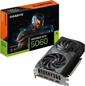 Resim Gigabyte RTX 5060 Windforce Max OC 8G GV-N5060WF2MAX OC-8GD 128 Bit GDDR7 8 GB Ekran Kartı 