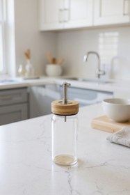 Resim Bambum Mima Bambu Kapaklı Yağdanlık 200ml 