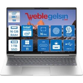 Resim HP Probook 460 G11 Core Ultra 7 155U DDR5 16 GB RAM 1 TB SSD AI Boost 16" Wuxga IPS W11Home A23BCEAH02 - Zetta Çanta 