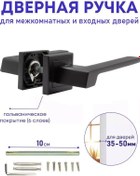 Resim Loid İç Kapı Kolu Rozet Üzerine 490 Bl 2 Parça Siyah 188711460 