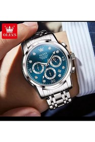 Resim NEALDİN OLEVS 2889 Lüks Quartz Kronograf Erkek Kol Saati – Şık ve Dayanıklı Tasarım 