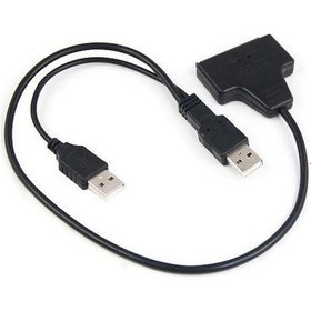 Resim 2.5 İnç Sata Hdd Kablosu Hard Disk Usb Ssd Laptop 2.5 Serıal Ata 