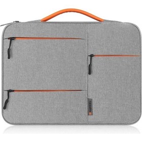 Resim Haweel HWL2164 15"-16" Laptop-Notebook Çantası - Gri (Yurt Dışından) 