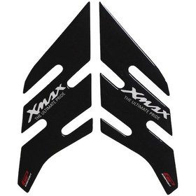 Resim GP Kompozit Yamaha XMAX 250 / 400 2014-2017 Uyumlu Yan Pad Seti Siyah 