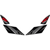 Resim GP Kompozit Honda PCX 125 2021-2024 Uyumlu Artçı Ayak Pad Gri 