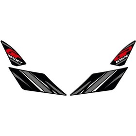 Resim GP Kompozit Honda PCX 125 2021-2024 Uyumlu Artçı Ayak Pad Gri 