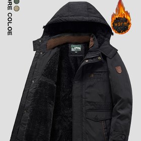 Resim Erkekler İçin Kışlık Softshell Rüzgarlıklı Kapüşonlu Ceket - Kalın Dolgu, Tam Fermuarlı, Çok Cepli Outdoor Ekipmanlar: Dağcılık, Kayak & Snowboard için Ağır Hava Koşullarına Uygun Soğuk Havada Giysi (Makinede Yıkanabilir), Erkek Kışlık Ceketler ve Montlar, Erkekler için kışlık montlar, Erkekler için kışlık ceketler, Erkek Kışlık Mont, Erkekler İçin Kışlık Ceketler, Erkekler için kışlık giysiler, Erkekler için kışlık palto, Erkek Kışlık Giysiler, Erkek Kışlık Mont, Erkekler 