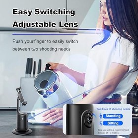 Resim kajilai Akıllı Telefon için Gimbal Sabitleyici, Cep Telefonu için Akıllı Telefon Gimbal Yüz Tanıma Bulut Platformu Tripod özellikli APP Gerekmez Yüz İzleme ile Video Kaydı için çoklu sahne uygulaması 