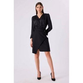 Resim Fever Asimetrik Kesim Kadın Kalem Etek 342113007 (342113007) 