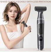 Resim Erkekler Ve Kadınlar İçin Şarj Edilebilir Tıraş Makinesi Dijital 1 - 2 Saat 
