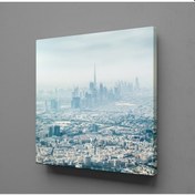 Resim Buzlu Şehrin Güzelliği Kanvas Tablo 