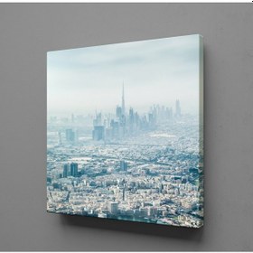 Resim Buzlu Şehrin Güzelliği Kanvas Tablo 