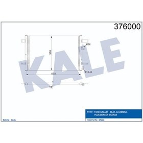 Resim Klima Kondenseri Ford Galaxy Seat Alhambra Vw Sharan 504645751 