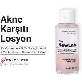 Resim The NewLab Akne Karşıtı Losyon (2% Calamine 0.5% Salicylic Acid 3%tea Tree/chamomille/salix Alba Extract) 