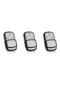 Resim 3 Adet - Akıllı Kodlanabilir Otopark Bariyer Garaj Kepenk Kumandası 433mhz 