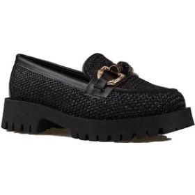 Resim Trend Adımlar Siyah Hasır Işlemeli Kadın Casual Ayakkabı 