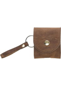 Resim Apple Uyumlu AirPods 2.Nesil Deri Kılıf Mai Snap G2 Antik Kahverengi 