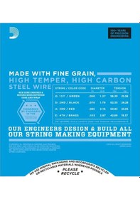 Resim D'addario Exl160Sl Bas Gitar Tel Seti. Xl Serisi. 0.50-105. S 