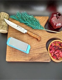 Resim Sürmene Mutfak Bıçağı Kahverengi 